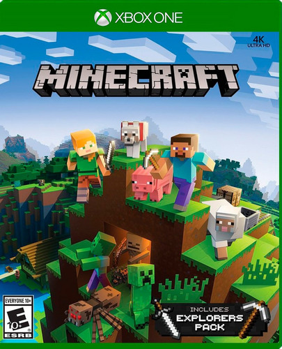 Minecraft 4k Paquete De Exploradores Xbox One Nuevo