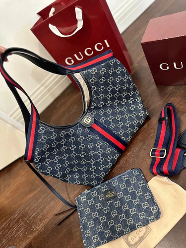 Gucci Gg Giglio Bolsa Grande Bolsa De Compras Bolsas F | Meses sin interés