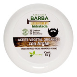 Aceite Vegetal Orgánico Con Argán Para Barba Naturaldry Fragancia Cedro