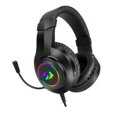 Headset Gamer Redragon Hylas - P3, Usb Preto - H260rgb