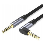 Cable Audio 3.5 Mm 90° Auxiliar Mini Plug 5 M Vention 