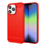 Funda Antigolpe Tpu Carbono Para iPhone 14 Plus Pro Max 