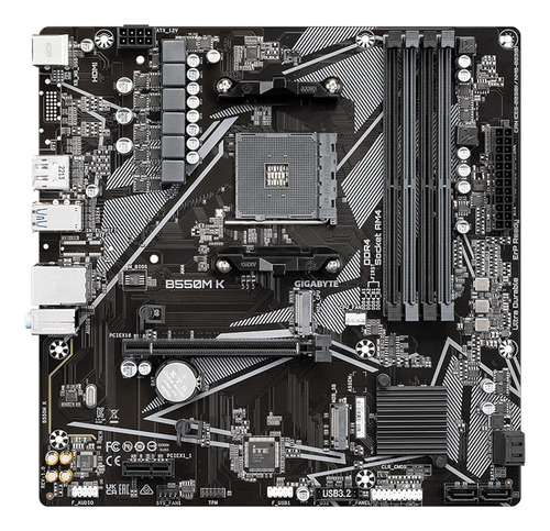 ~? Gigabyte B550m K (am4/ Amd/ B550/ Micro-atx/dual M.2/ Sat