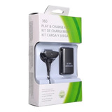 Kit Carga Y Juega Para Control De Xbox 360