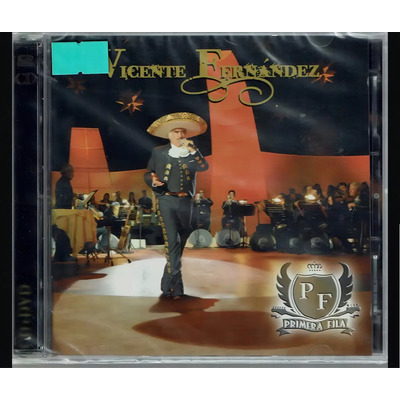 Vicente Fernandez - Primera Fila - Disco Cd + Dvd - Nuevo | Envío gratis