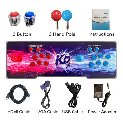Tablero Arcade Con Doble Palanca 2p + Boton Led | Envío gratis