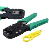 Pinza Crimpeadora Rj 9; Rj 11 Y Rj 45 + Pela Cables