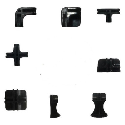 Conectivos Para Vidros E Prateleiras Aramadas Kit 100 Peças
