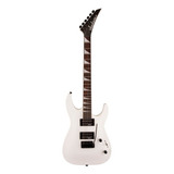 Guitarra Eléctrica Jackson Js Series Js22 Dka Dinky, White Color Snow White Material Del Diapasón Amaranto Orientación De La Mano Diestro