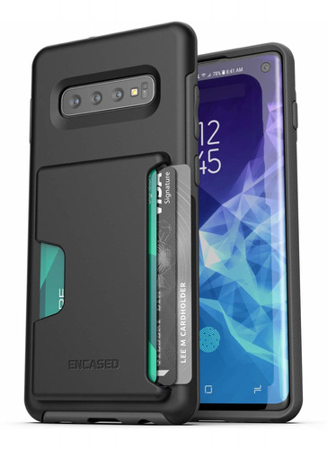 Funda Walle Tipo Cartera Para Samsung Galaxy S10 Uso Rudo