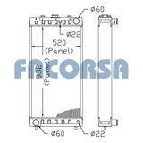 Radiador Topadora Komatsu D65 _ Ex / Px / Wx -15eo Facorsa