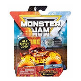 Monster Jam Fuego Y Hielo Edición Especial Monster Truck Veh