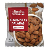 Almendras Saladas Nuestra Cocina Seleccionadas 80 G