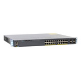 Cisco 2960-x 24 Gige Poe 370w, 4 X 1g Sfp Usado