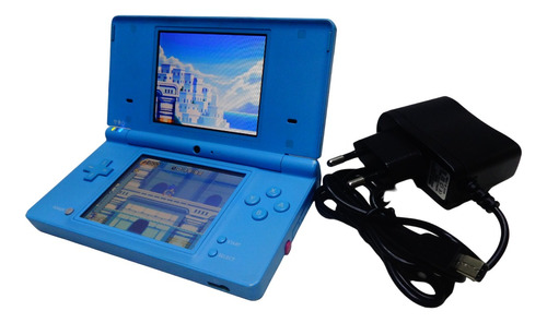 Console Nintendo Dsi Ndsi Azul Usado Original Funcionando Com Carregador E Caneta Ver Descrição