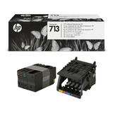 Kit Cabezal Hp 713 + 4 Tintas Hp 712 Original T250 T650 T250