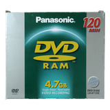 Pack 5x Dvd-ram Panasonic Regrabables Virgenes