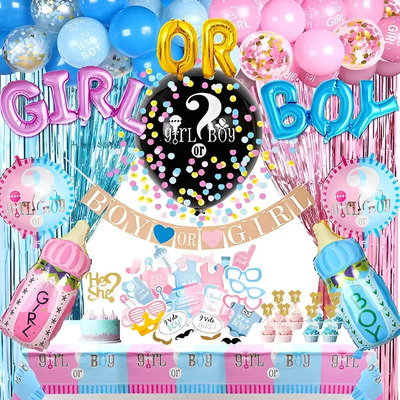 Kit De Globos De Fiesta De Revelación Género De Bebés | Meses sin interés