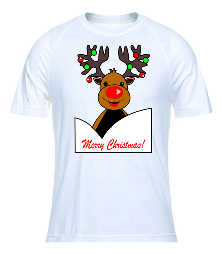 Camisetas Navideñas Reno Navidad Para La Familia