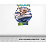 Vinil Sticker Pared 35cm Lado Iron Maiden Modld0068