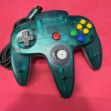 Control Nintendo 64 Blue Clear Original