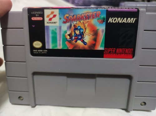 Snes Sparksters Para Consola Super Nintendo Original 