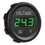 Voltímetro De Pantalla Digital Led De 12 V Cc Resisten...