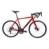 Bicicleta Aro 700 Rino Kalibur Speed Aluminio 18v Disco Cor Vermelho Ferrari Tamanho Do Quadro 56 Cm