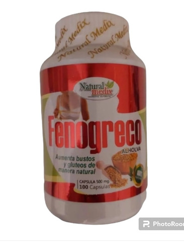 Fenogreco Aumenta Bustos Y Gluteos  Natural X100 Capsulas 