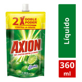 Lavaloza Axion Limon Liquido Doypack - Unidad a $16