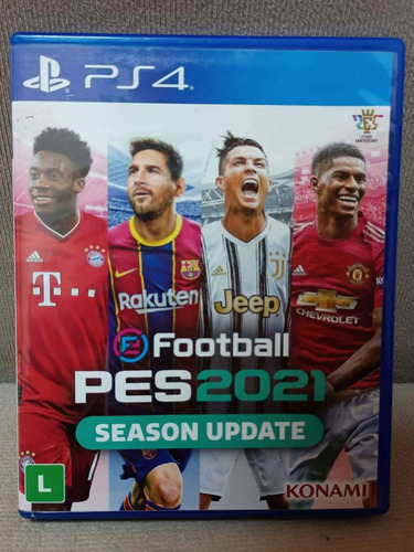 Pes 2021 Ps4 (pro Evolution Soccer) Mídia Física 