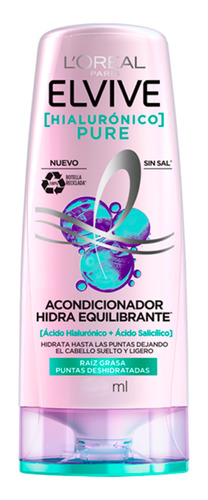 Elvive Enjague Hialuronico Pure X200ml 