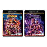 Avengers Endgame + Infinity War Marvel Pelicula 4k Ultra Hd 