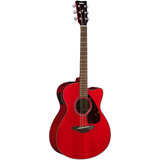 Violão Elétrico Aço Yamaha Fsx 800 C Vermelho