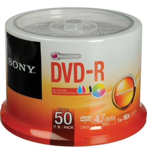 Dvd Sony Printable 16x 4.7gb X 200 + 200 Sobres-envio Gratis