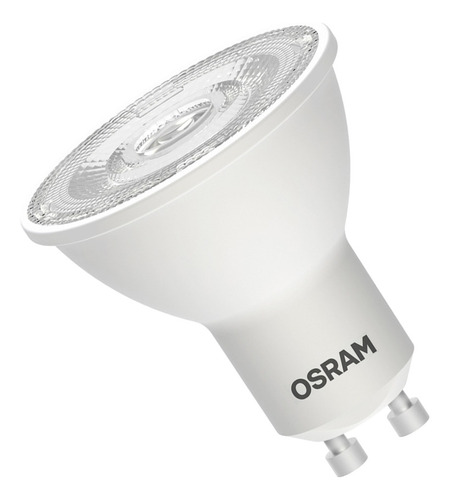 Lampara Dicroica Led Gu10 5w Osram 220v Luz Calida X 10 Unid