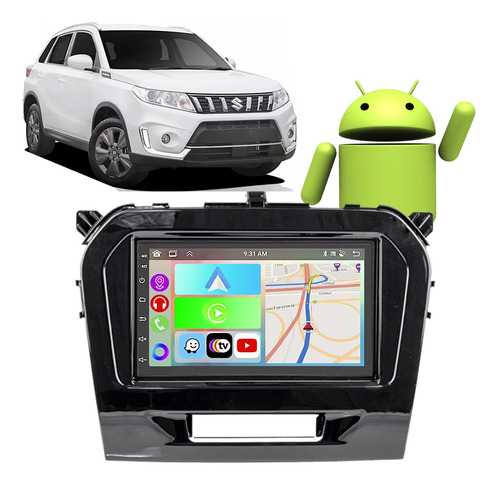 Multimidia Android-auto/carplay Vitara 7 Pol Gps Tv Online