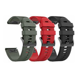 Notocity Garmin Fenix 5 Banda Ancho Correa De Reloj De Silic