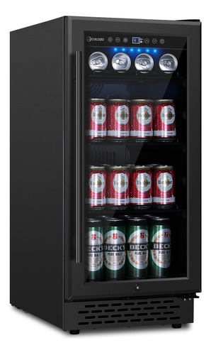 Colozo Refrigerador De Bebidas De 15 Pulgadas, 180 Latas, Si