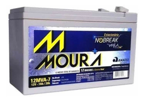 Bateria Moura 7a 12v