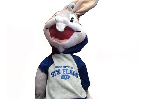 Buggs Bunny Six Falgs Original Peluche Gigante