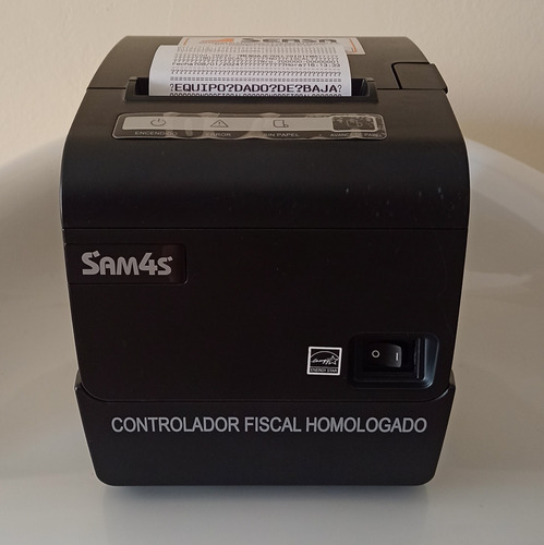 Impresora Fiscal Sam4s Ellix-40f Negro