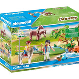 Playmobil Country 70512 Paseo En Poni Caballo