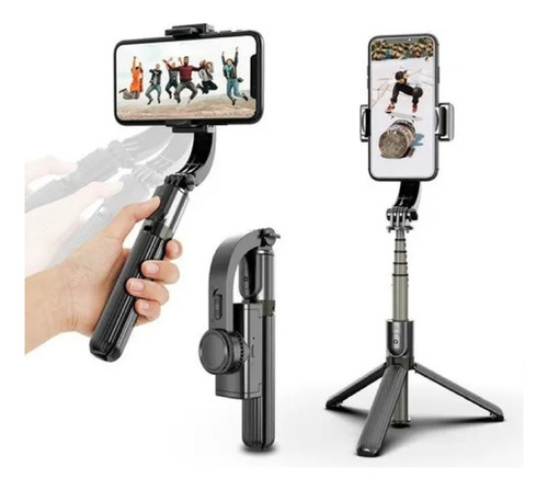 Estabilizador Gimbal Soleste Para Celular - L08 Com Tripe