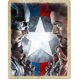 Steelbook Blu-ray - Capitão América: Guerra Civil