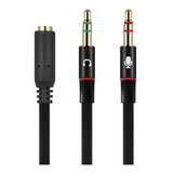 2 Adaptador P3 Fêmea P/ P2 Macho (fone) P2 Macho (microfone)