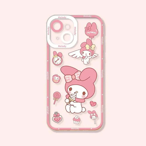 Funda Kuromi My Melody Cinnamoroll For iPhone 15 Pro Max, 2