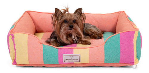 Cama Cachorro Gato Caminha Pet Dupla Face Luxo Corale - P