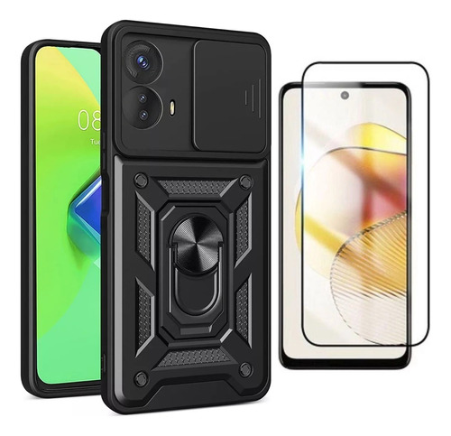 Capa Case Capinha Armor 360º  Motorola Moto G73 + Película