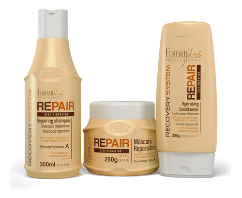 Kit Force Repair Reparação Forever Liss